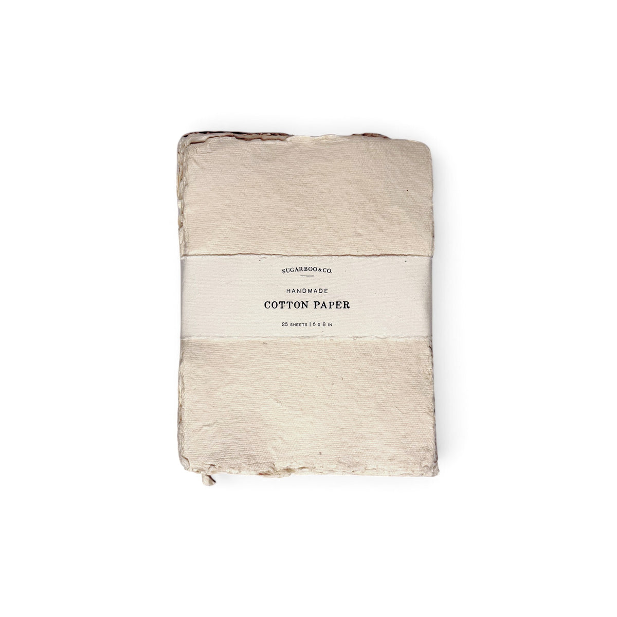 Handmade Cotton Paper Bundle - Cream