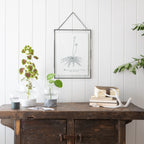 ***Deep In Their Roots Botanical Handmade Paper Print - 12x16