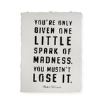 You're Only Given Handmade Paper Print - 12x16