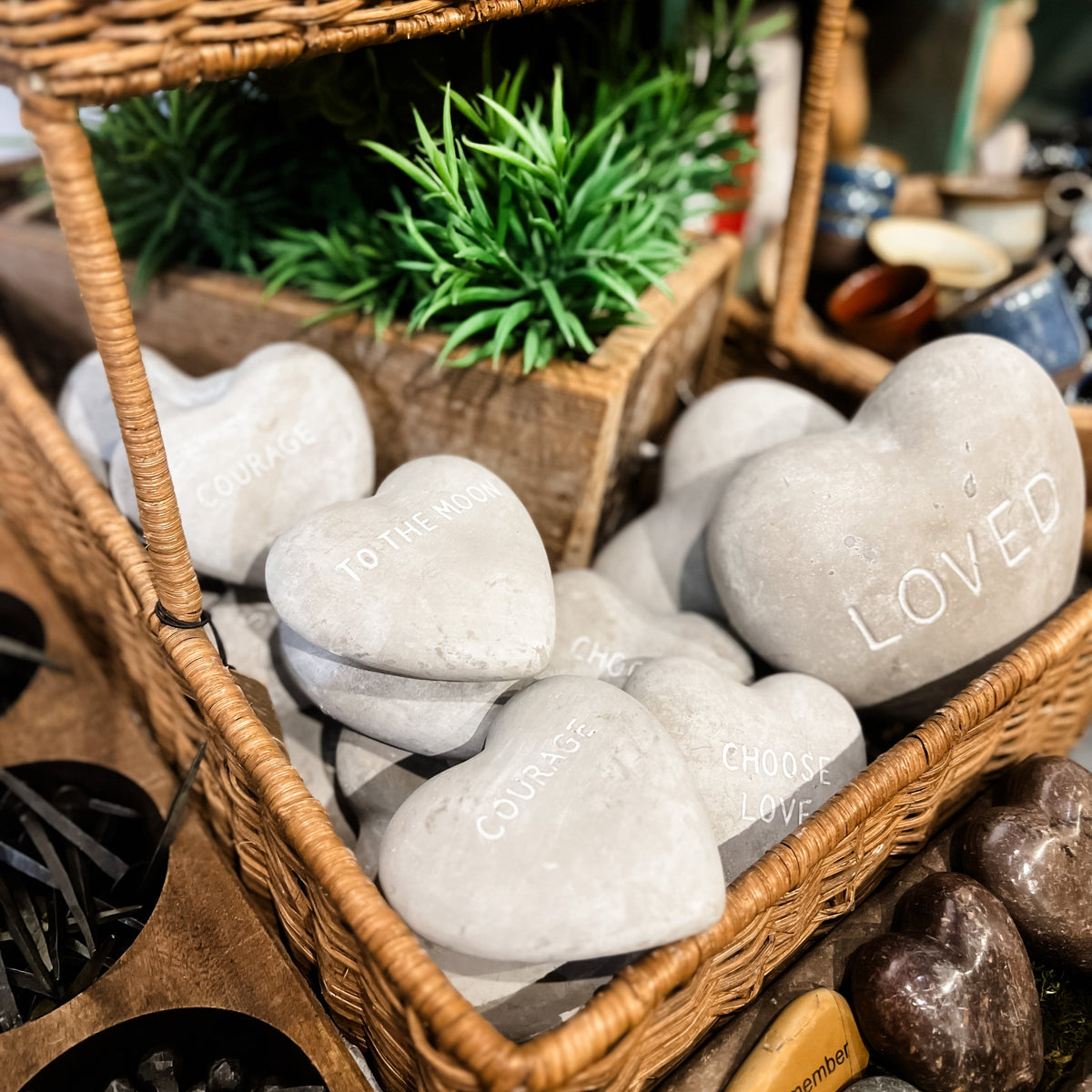 Loved Large Heart Shaped Stone