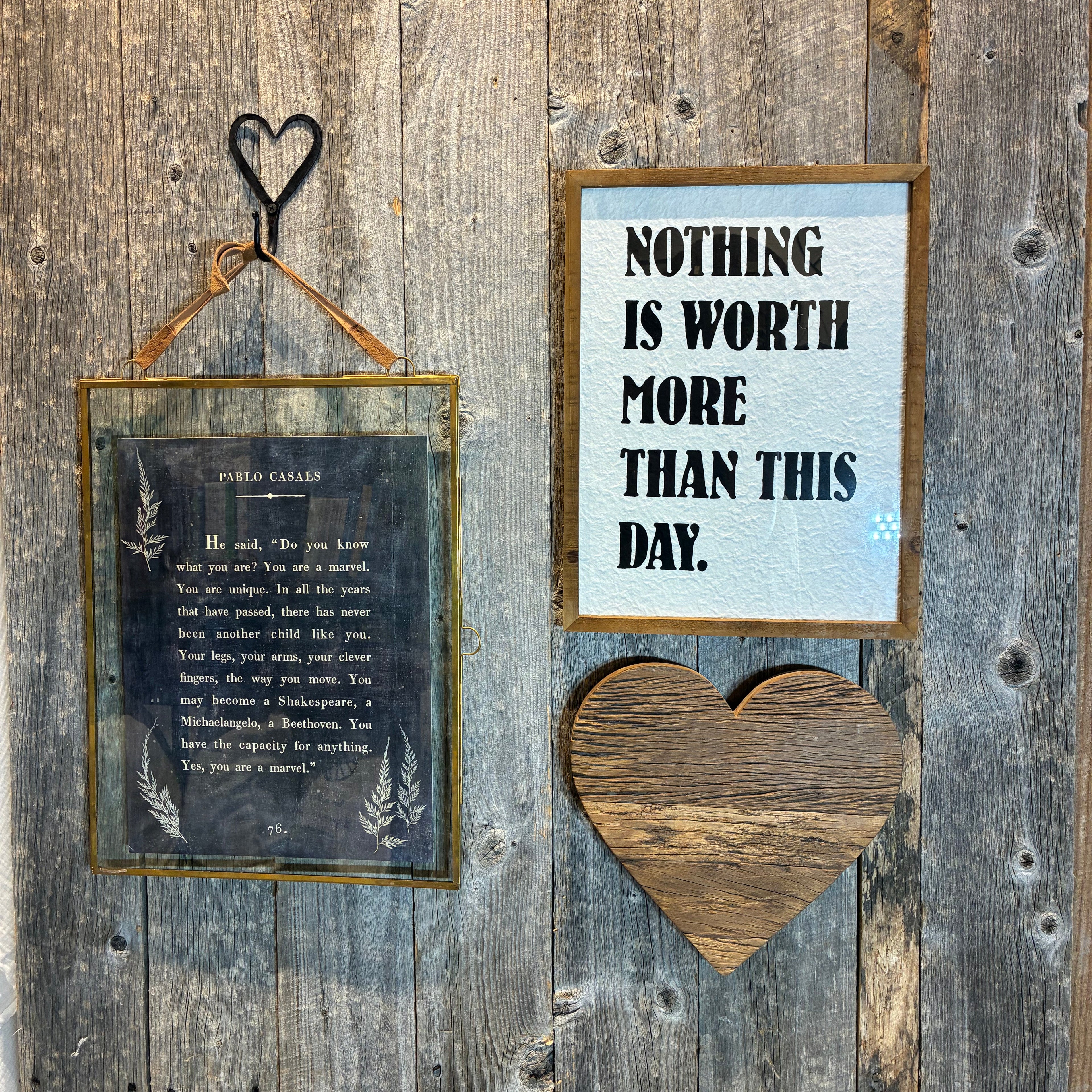 Brass Hanging Frame 14.25x19 – Vertical