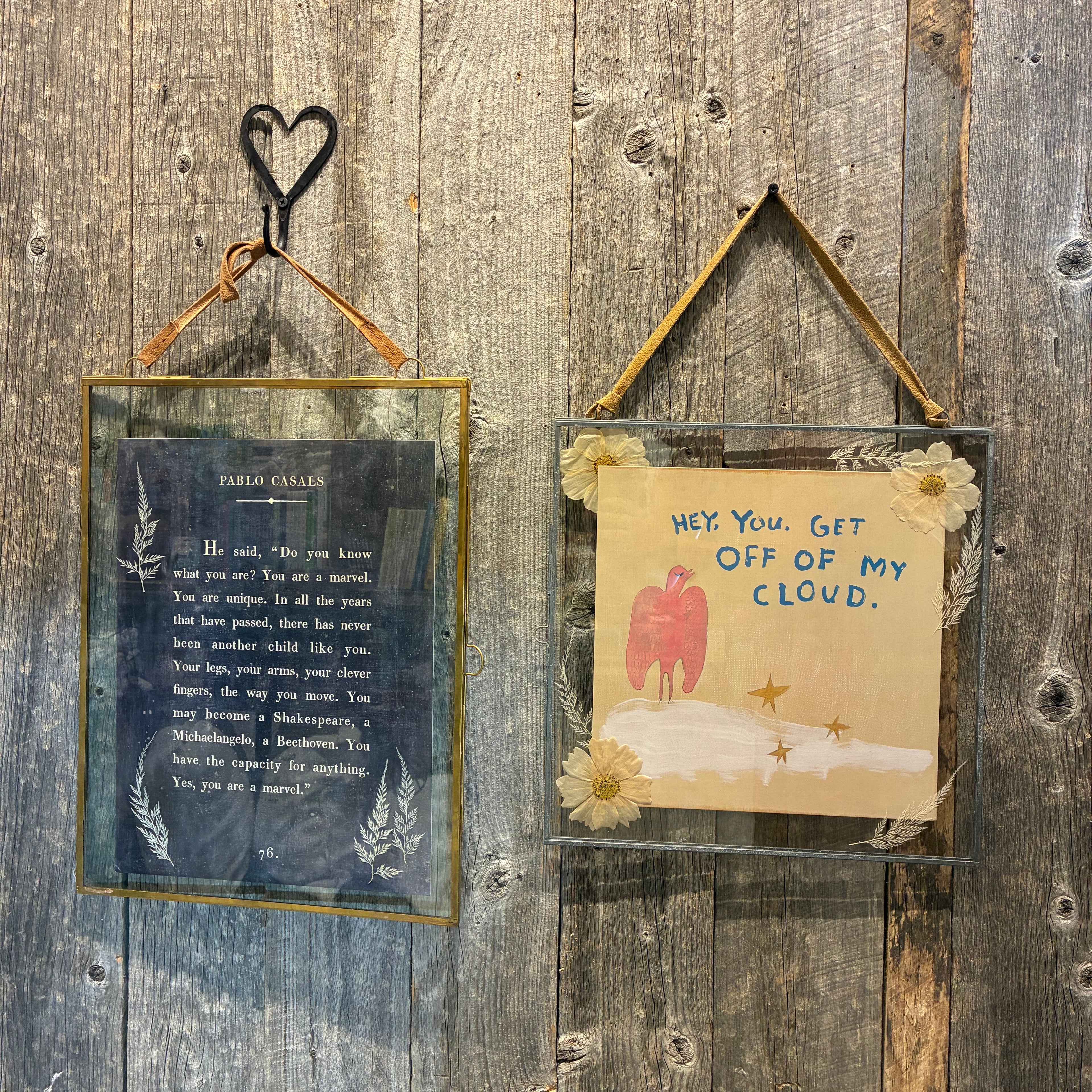 Square Zinc Hanging Frame 10x10
