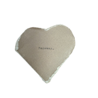 Forever Mini Deckled Edge Heart Book - Sage
