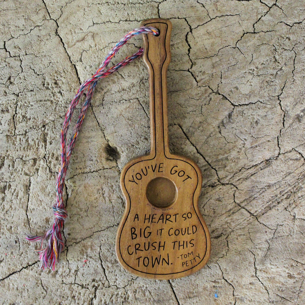Tom Petty Wooden Guitar (2nd Edition) - 2"x5"