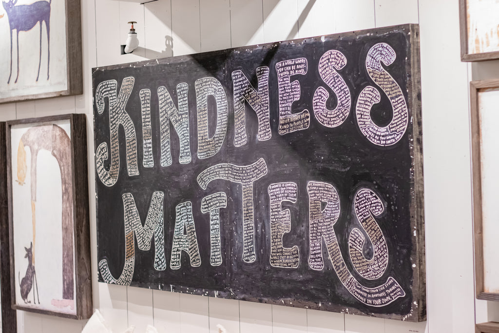 Kindness Matters Art Print