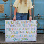 You're All Geniuses Art Print