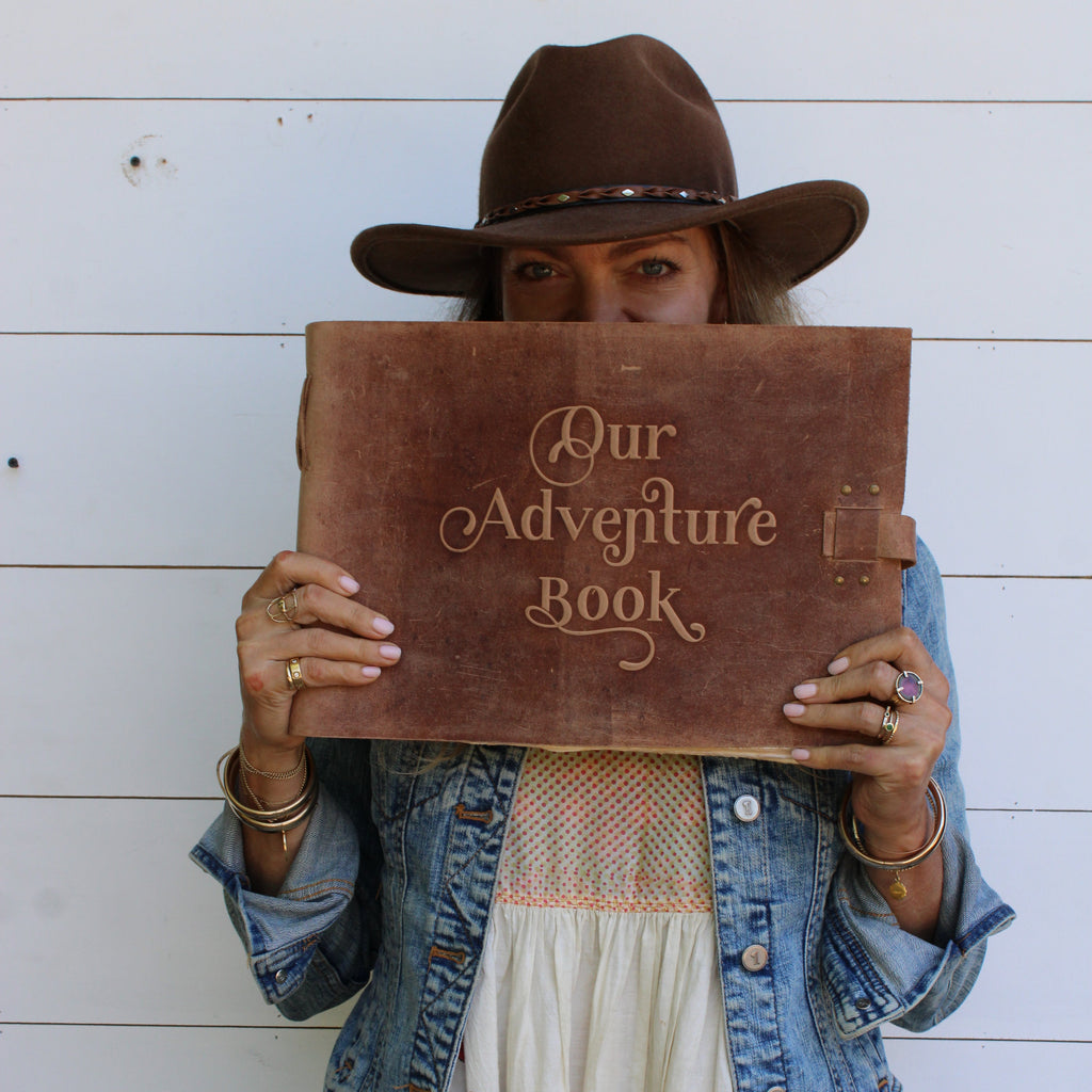 Our Adventure Leather Story Keeper 14x10 - Fawn