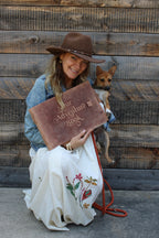 Our Adventure Leather Story Keeper 14x10 - Terracotta