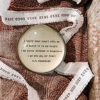 I Carry Your Heart Paperweight 2nd Edition