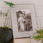 You Are My Person Zinc Linen Frame 4x6