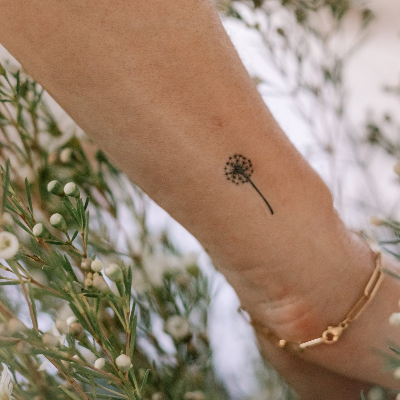 Dandelion Temporary Tattoo - 2 pack