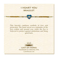 I Heart You Beaded Bracelet