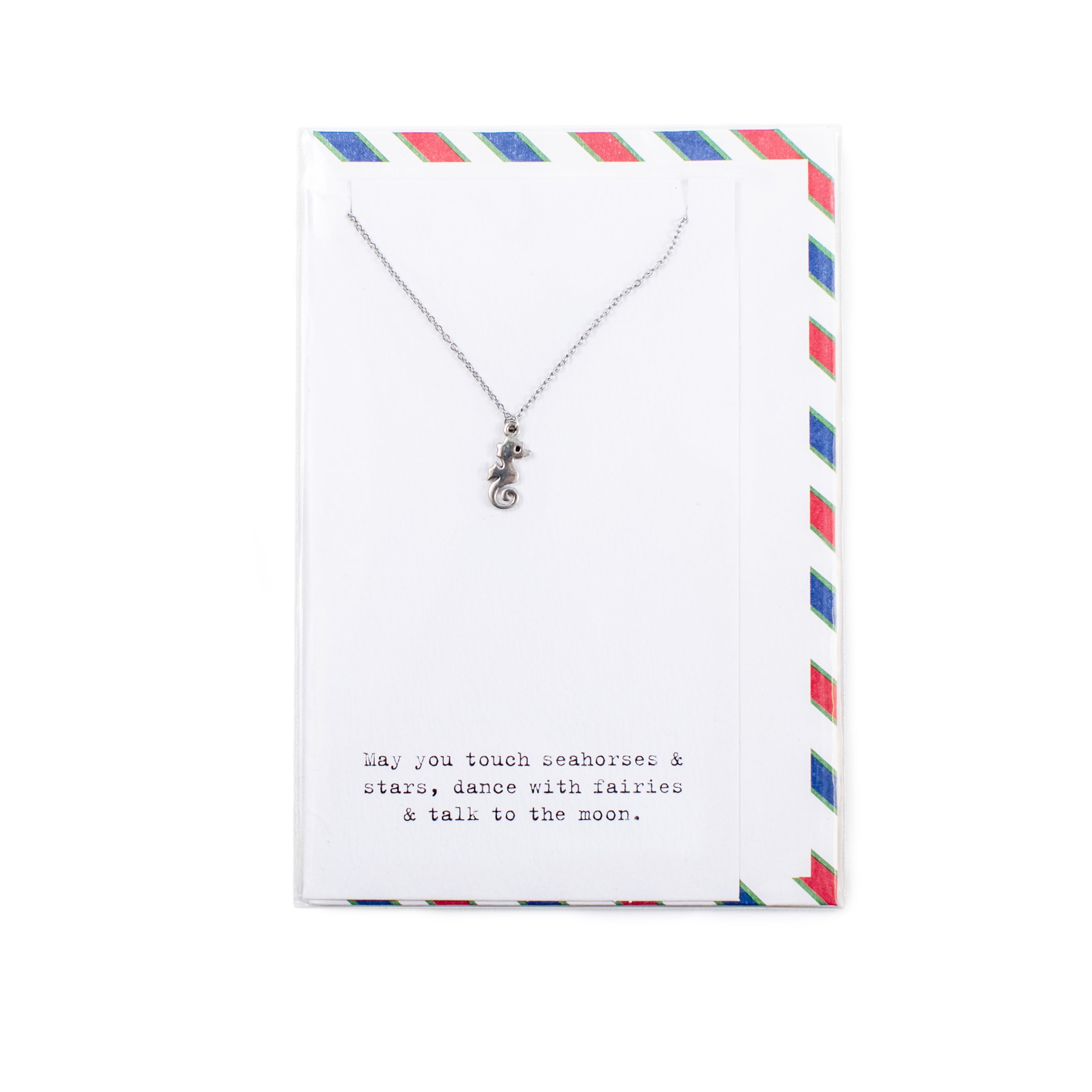 ***Air Mail Littles Collection - Necklace - Seahorse