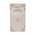 ***Zodiac Necklace Collection 1-Cancer