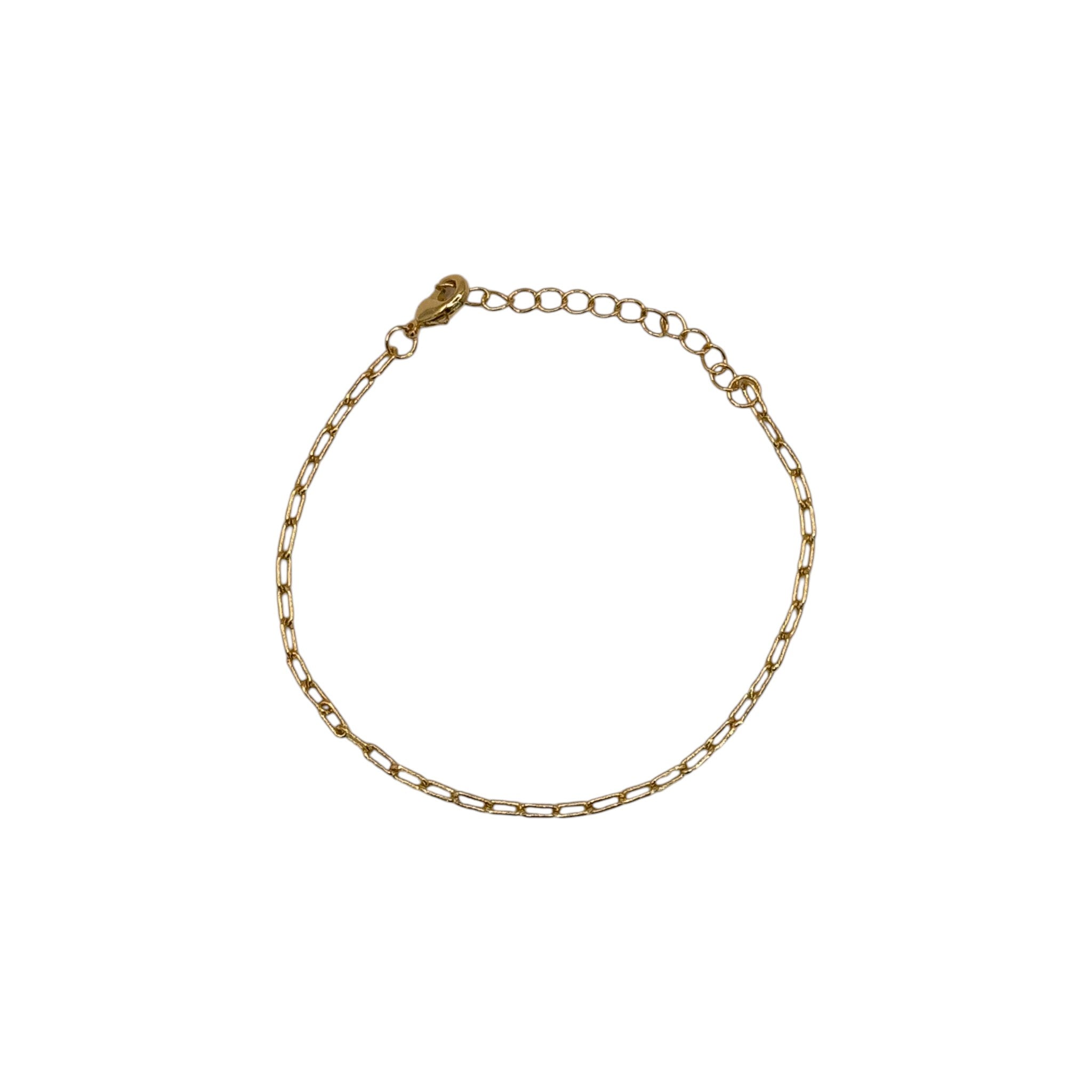 Paper Clip Chain Bracelet