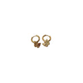 Butterfly Hoop Earring