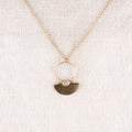 Brass Basin Necklace