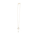 Moonstone Teardrop Dangle Necklace