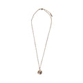 Sunburst Medallion Iolite Necklace