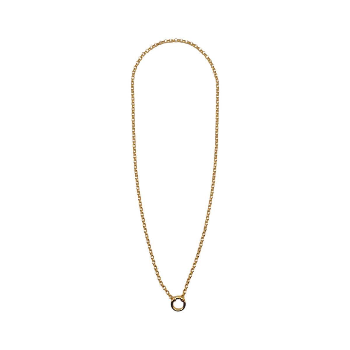Medium Ring Link Chain Necklace