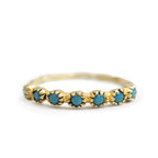 Turquoise Accent Rings