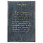 Kahlil Gibran  Art Print - Grey Wood