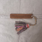 Books May Well Be Kantha Tassle Bookmark