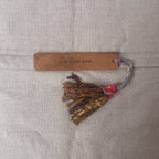 A New Chapter Begins Kantha Tassle Bookmark