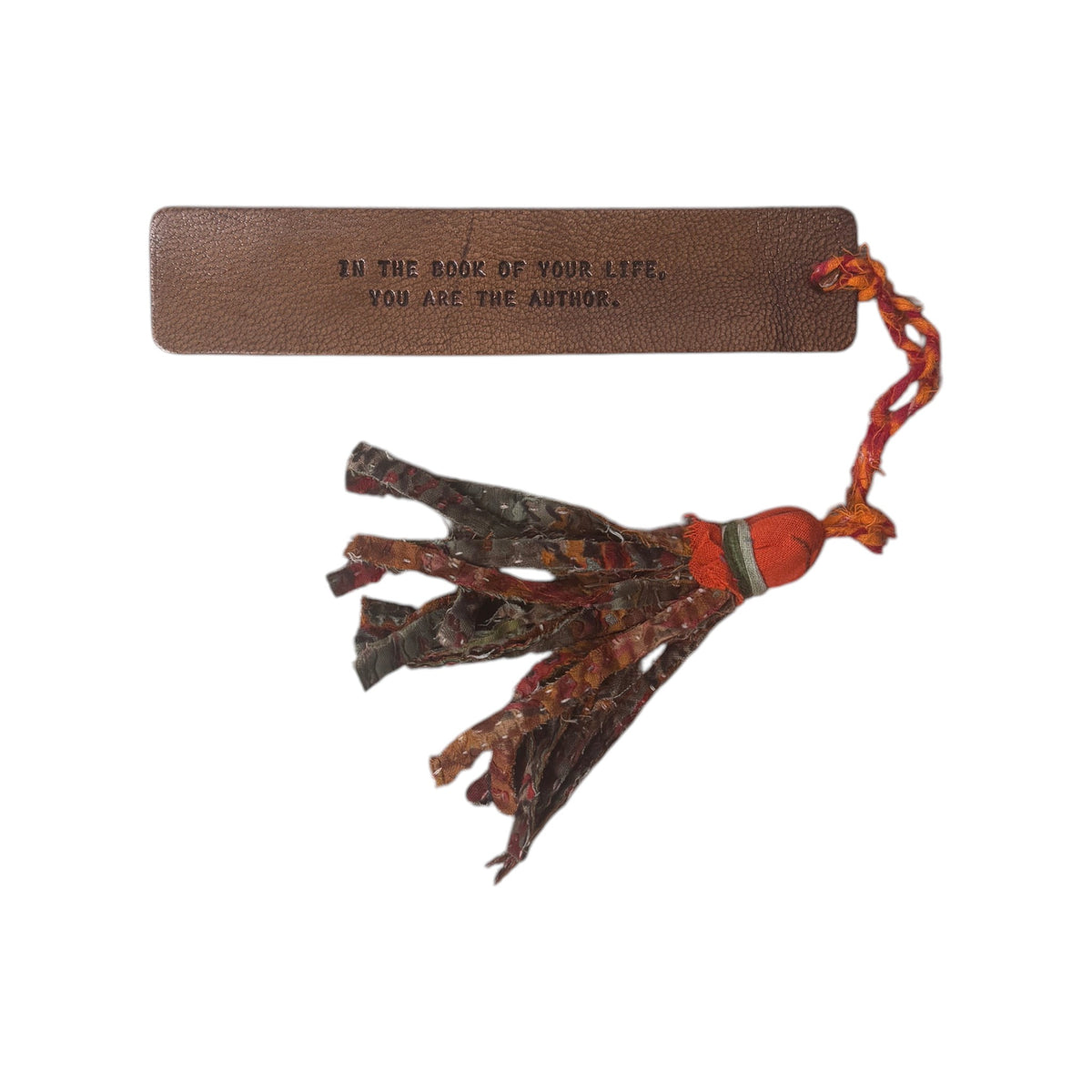 In The Book Of Your Life Kantha Tassle Bookmark