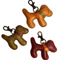 Puffy Leather Keychains