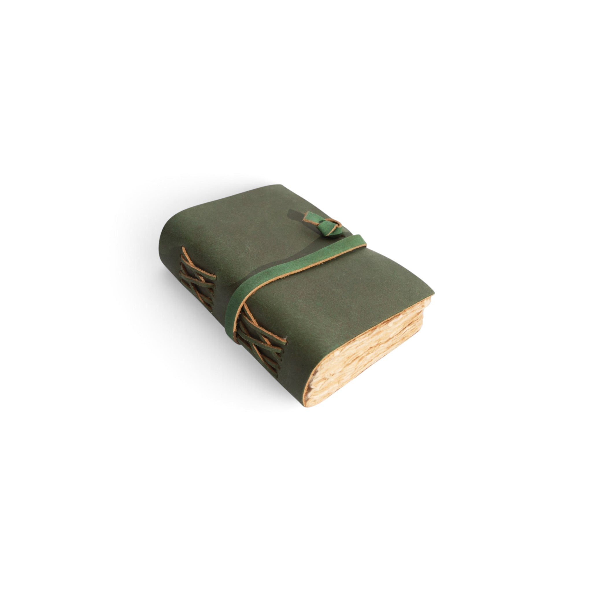 Mini Wrap Leather Journal 1st Edition - Evergreen