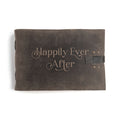 Happily Ever After Leather Story Keeper 14" x 10" - Slate