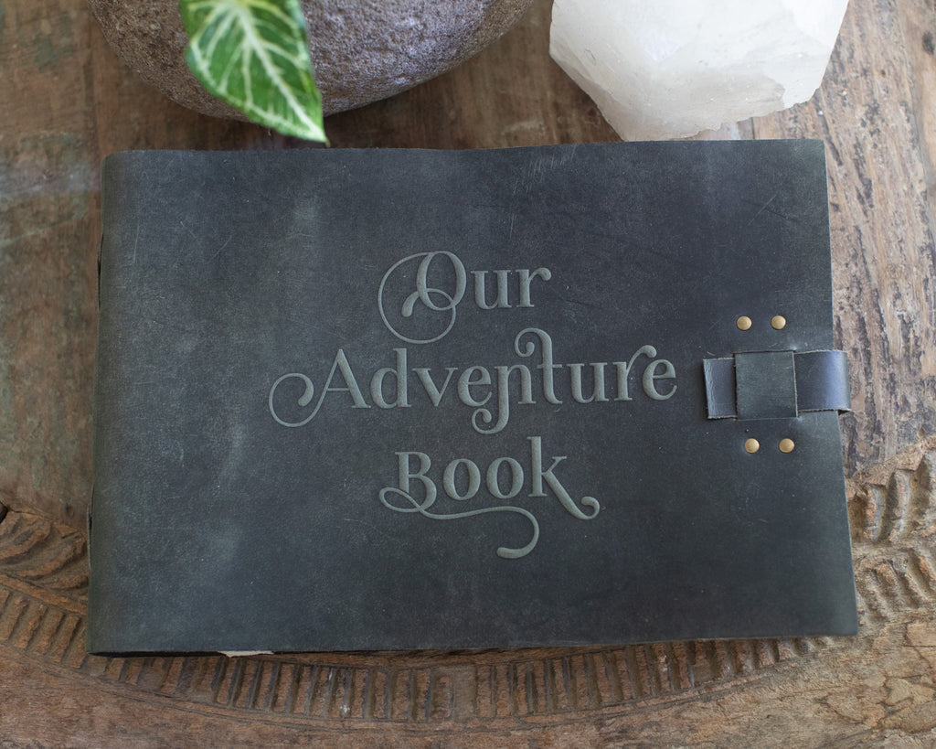 Our Adventure Leather Story Keeper 14x10 - Slate