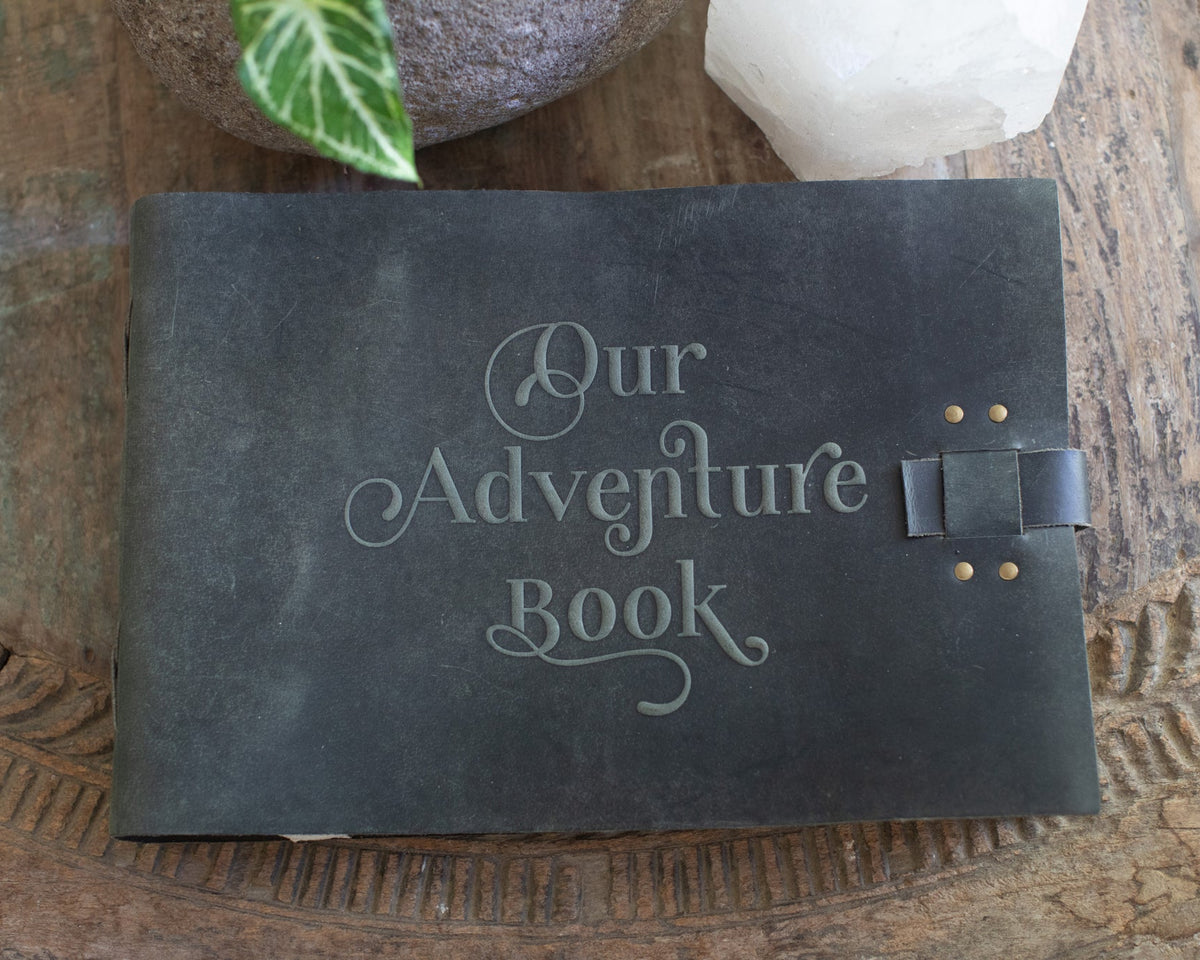 Our Adventure Leather Story Keeper 14x10 - Slate