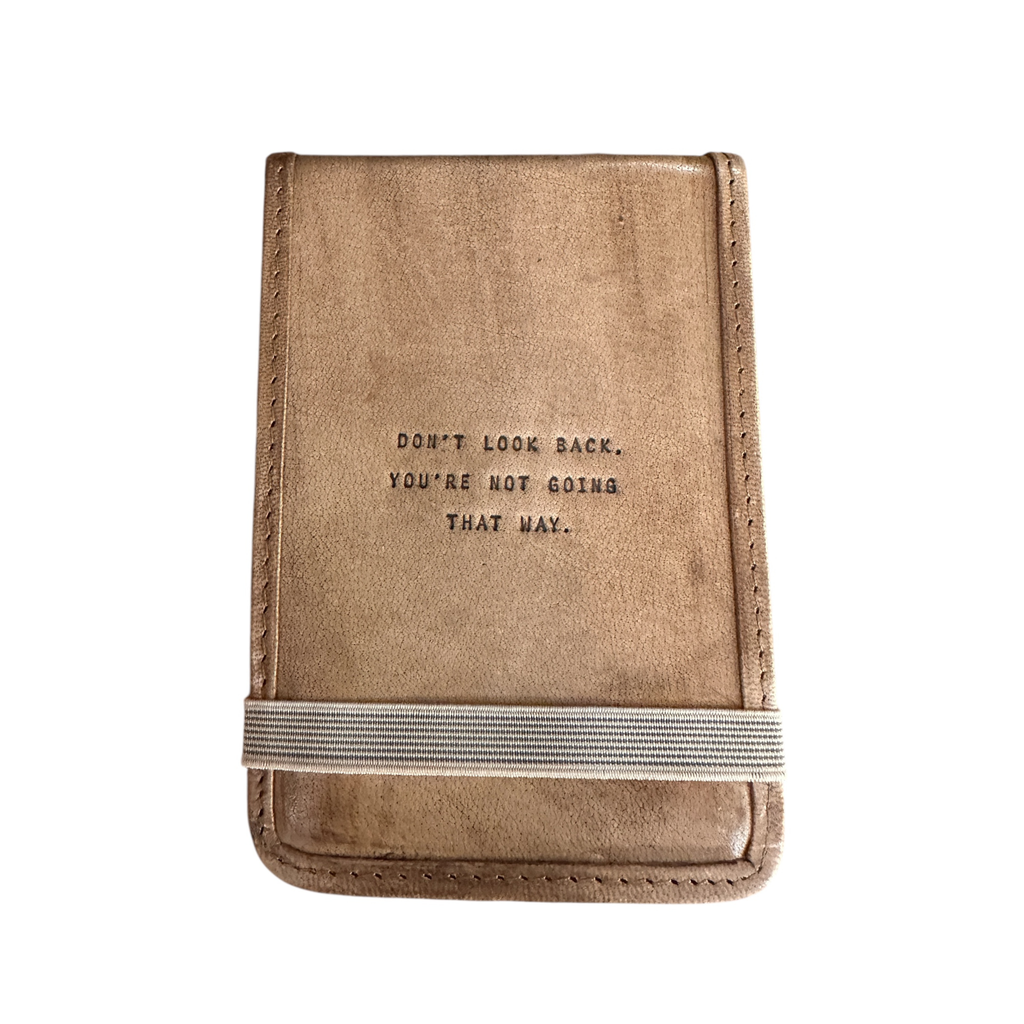 Mini Signature Leather Journals - Maple