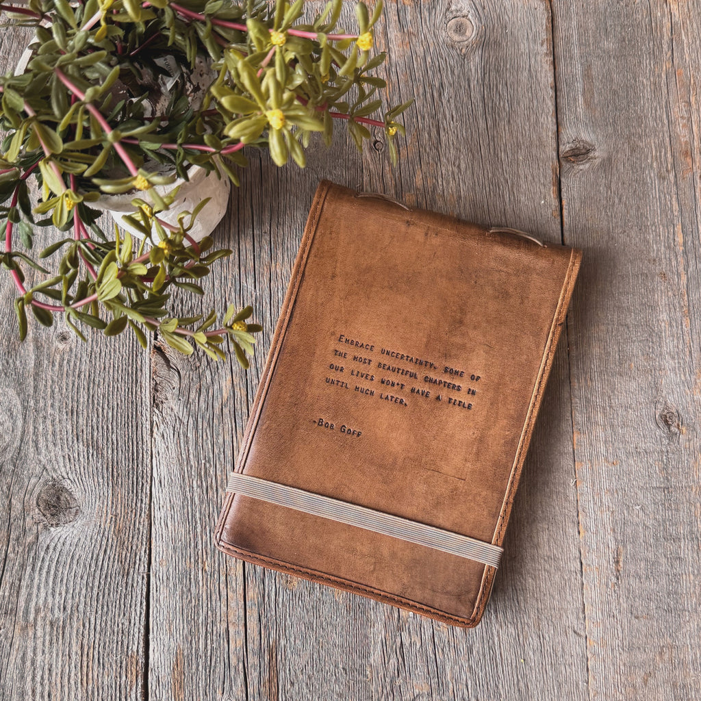 Signature Leather Journals - Maple