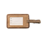 To Live Will Be Leather Luggage Tag