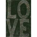 L-O-V-E in Black - Art Print