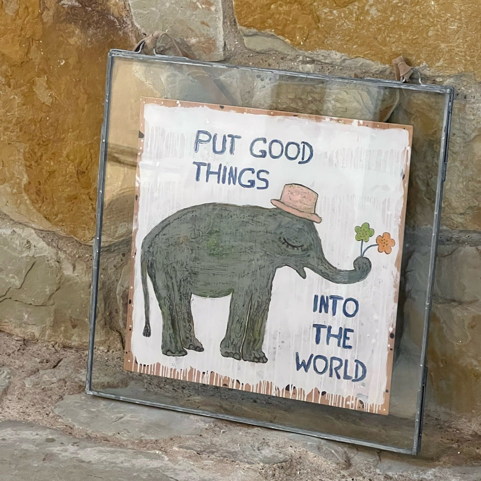 Square Zinc Hanging Frame 10x10
