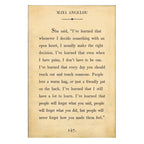 Maya Angelou Art Print - Gallery Wrap
