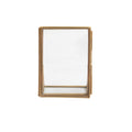 Brass Standing Frame 2.5x3.5 – Vertical