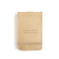 Secret Plans Mini Signature Leather Journal - Honey