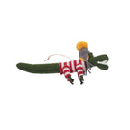 Felt Chris Croc-ingle with Sweater Ornament