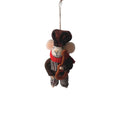 Felt Guitar Player Mouse Ornament