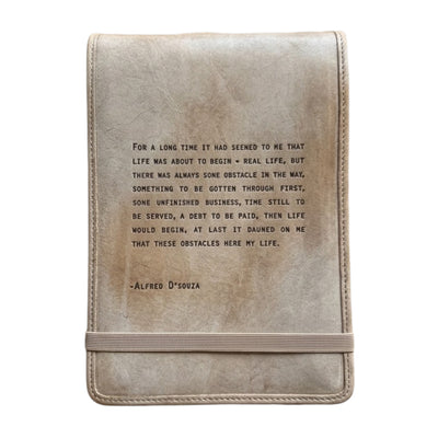 Signature Leather Journals - Stone
