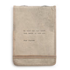 Omar Khayyam Signature Leather Journal - Stone