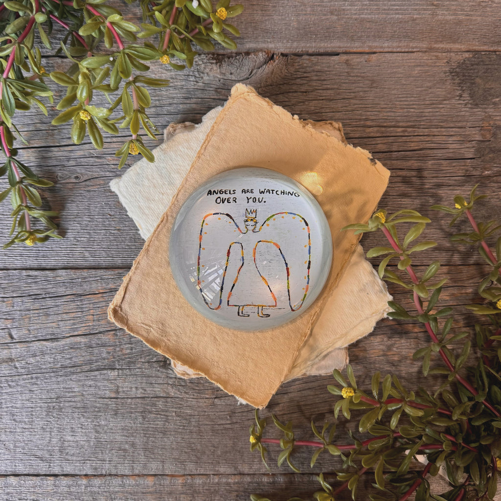 Angels Are Watching Paperweight 2nd Edition
