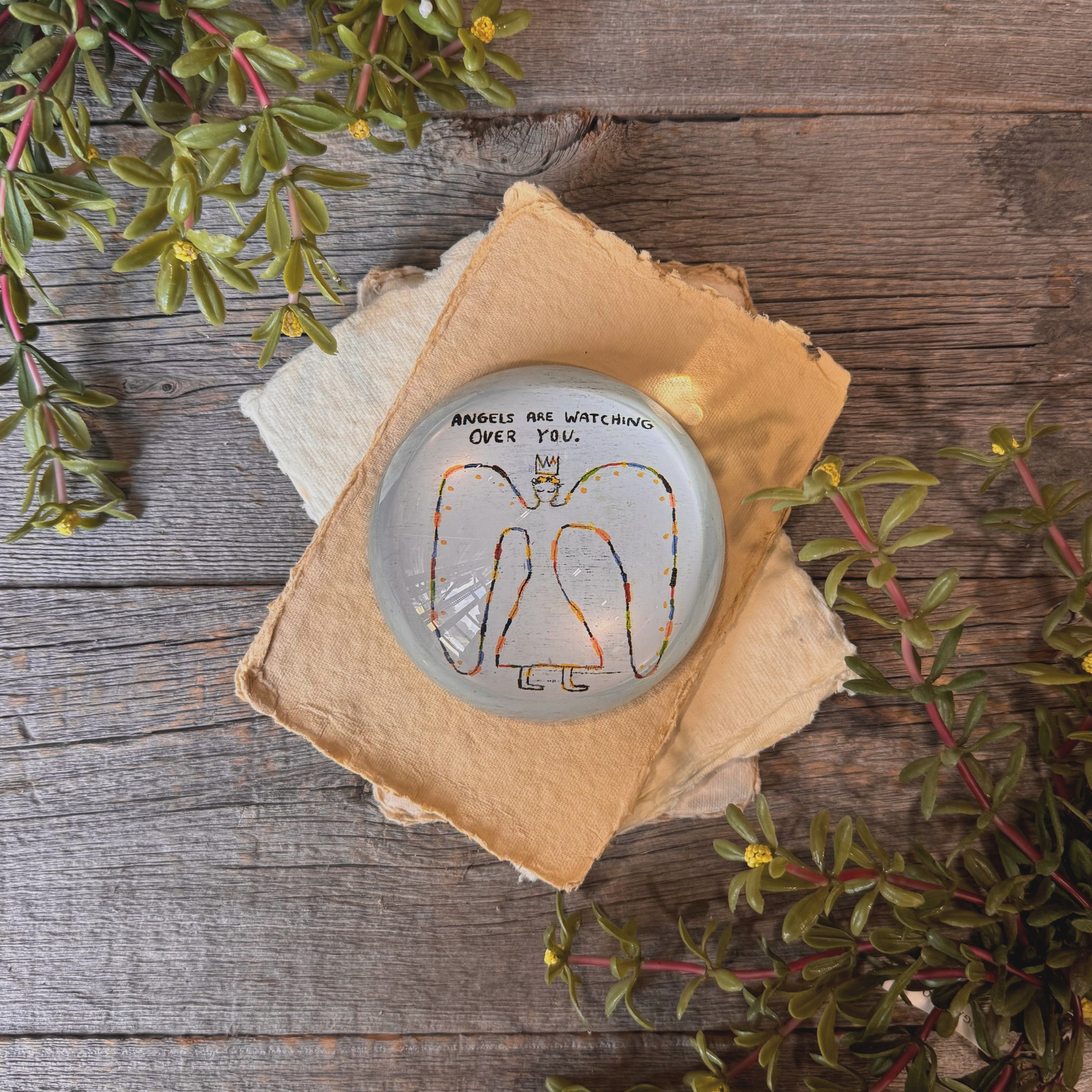 Angels Are Watching Paperweight 2nd Edition