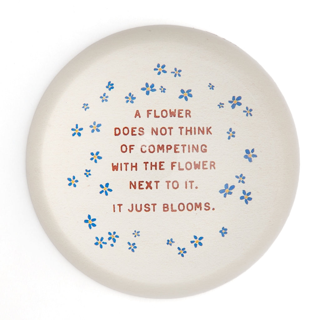 A Flower Just Blooms Paperweight