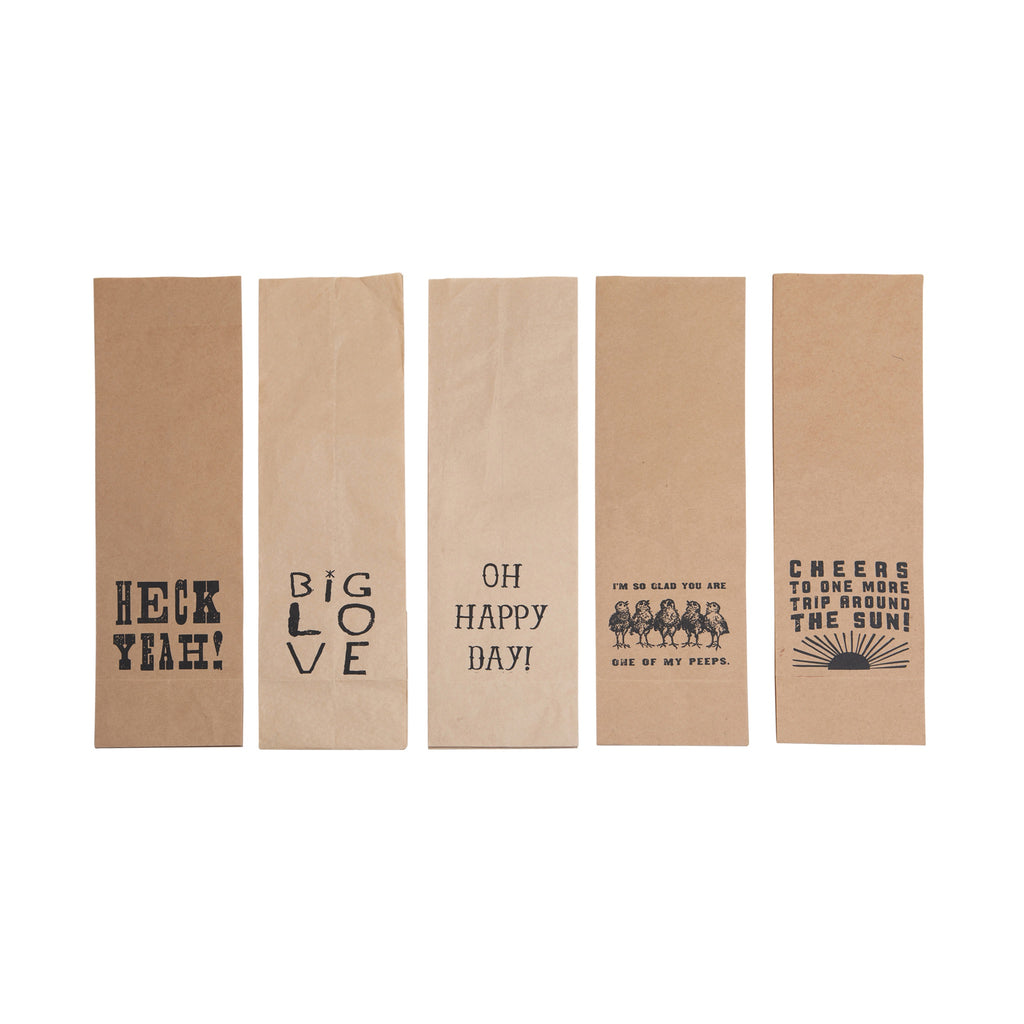 ***Oh Happy Day Paper Wine Bag